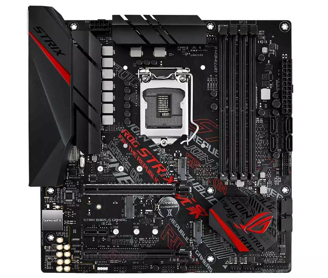 ASUS ROG STRIX B365-G RGB INTEL LGA-1151 mATX GAMING MOTHERBOARD-gallery-1