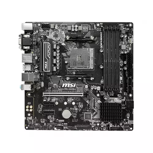 MSI B450M PRO-VDH MAX AMD AM4 GAMING MOTHERBOARD-gallery-1