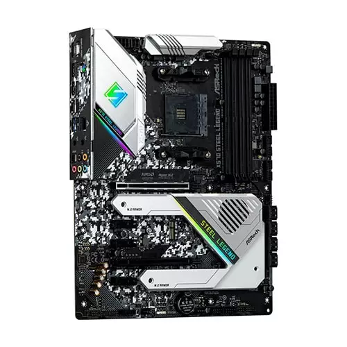 ASRock X570 Steel Legend AM4 ATX Motherboard-gallery-1