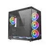 XIGMATEK Aquarius Plus Black Tempered Glass ATX Case-gallery-1