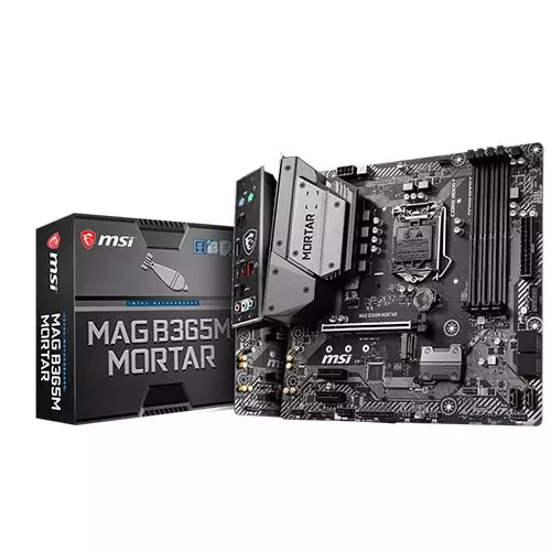 MSI MAG B365M MORTAR Military style MOTHERBOARD