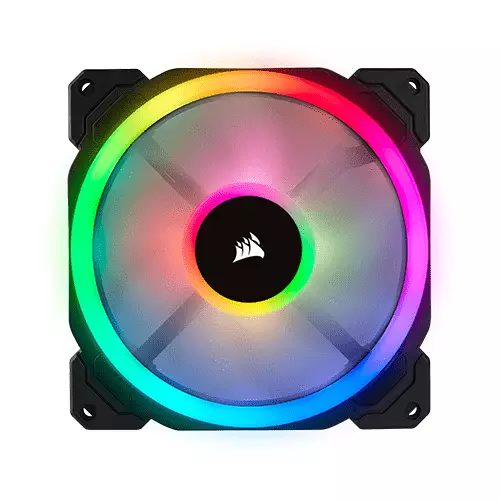 CORSAIR LL140 RGB 140mm Dual Light Loop LED PWM Case Fan-gallery-1