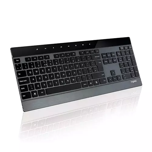 Rapoo 8900P 5GHz Ultra-slim Wireless Keyboard Mouse Combo-gallery-1