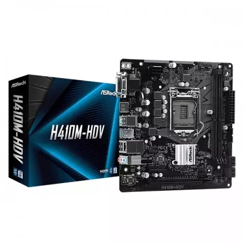 ASRock H410M-HDV 10th Gen Motherboard