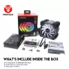 FANTECH TURBINE FB-301 ADDRESSABLE RGB CASE FAN-gallery-2