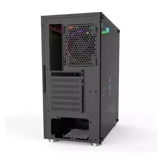 Montech Fighter 500 ATX Mid-Tower Computer Gaming Case (black)-gallery-3