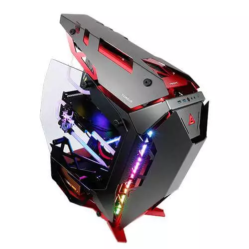 Antec TORQUE Aluminum ATX Mid Tower Gaming Case (Black)-gallery-1
