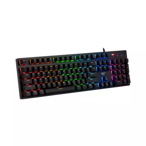 Havit KB858L RGB Backlit Mechanical Gaming Keyboard (Black)-gallery-2