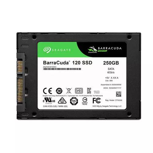 Seagate 250GB BarraCuda 120 SATA III 2.5" Internal SSD-gallery-1