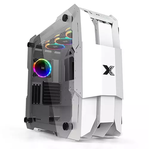 Xigmatek X7 Tempered Glass Super Tower E-ATX Gaming Case (White)