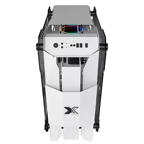 Xigmatek X7 Tempered Glass Super Tower E-ATX Gaming Case (White)-gallery-2