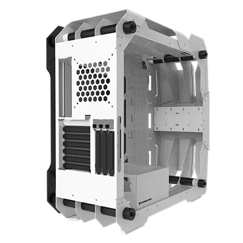 Xigmatek X7 Tempered Glass Super Tower E-ATX Gaming Case (White)-gallery-3
