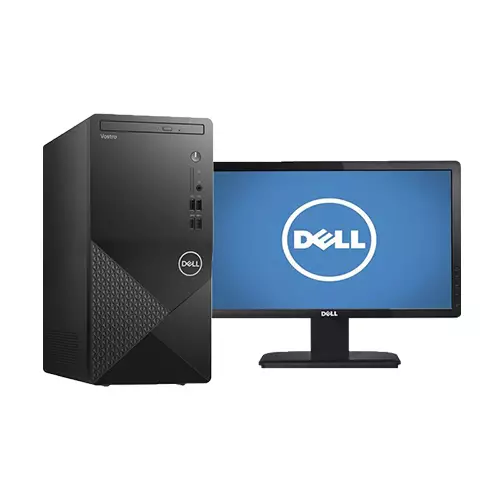 DELL VOSTRO 3888 DESKTOP PC WITH INTEL I3 10TH GEN 4GB RAM 1TB HDD 18.5 INCH MONITOR KEYBOARD & MOUSE