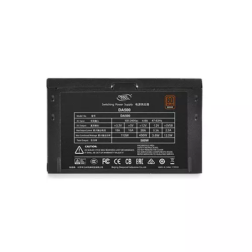 Deepcool DA500 500W 80 PLUS Bronze Power Supply-gallery-3