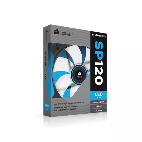 Corsair Air AF120 120mm Dominator LED Blue Casing Fan-gallery-2