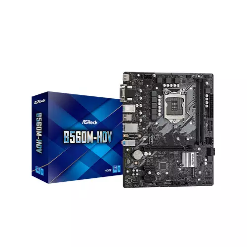 ASRock B560M-HDV 10th and 11th Gen Micro ATX Motherboard