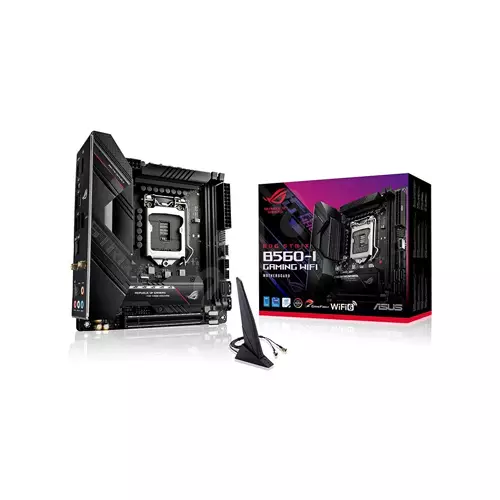 ASUS ROG STRIX B560-I Gaming Wi-Fi Intel 10th and 11th Gen Mini ITX Motherboard