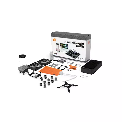 EKWB EK-Classic Kit P240 D-RGB Cooling Kit  Black Nickel Edition