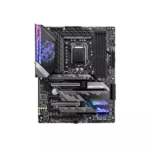 MSI MPG Z590 Gaming Carbon WiFi 10th Gen and 11th Gen ATX Motherboard-gallery-1