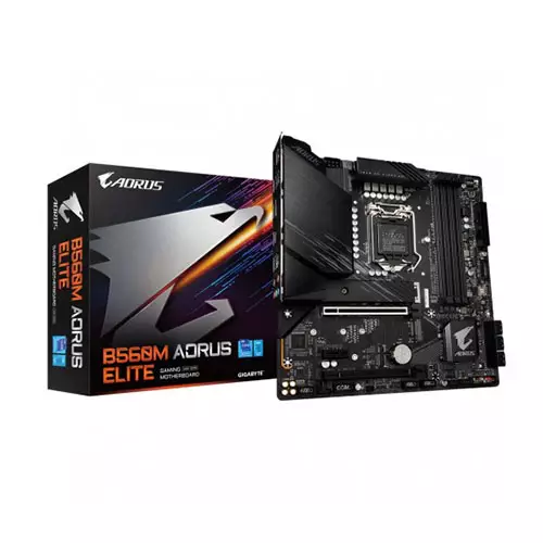 Gigabyte B560M AORUS ELITE Intel 10th and 11th Gen MATX Motherboard
