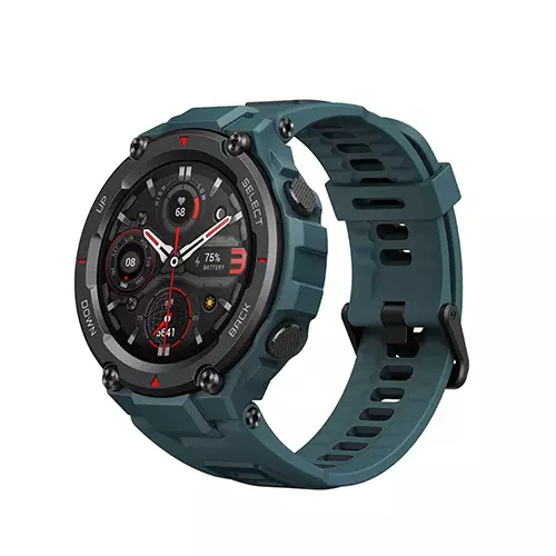 Amazfit T-Rex Pro SMART WATCH (STEEL BLUE)