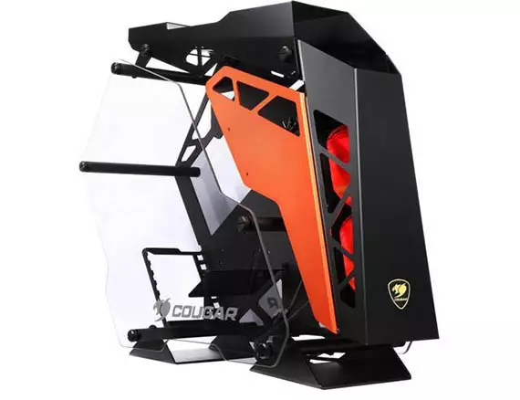 Cougar CONQUER ATX Tempered Glass Mid Tower Gaming Case-gallery-1