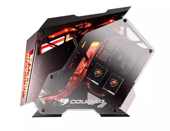 Cougar CONQUER ATX Tempered Glass Mid Tower Gaming Case-gallery-2