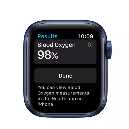 Apple Watch Series 6 (GPS + Cellular 40mm Blue Aluminum Case with Deep Navy Sport Band)-gallery-2