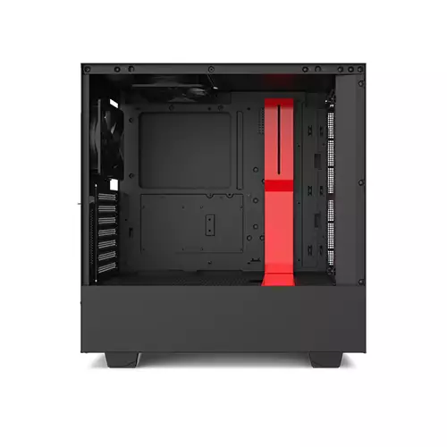 NZXT H510i Compact Mid-Tower RGB Gaming Case (Black/Red)-gallery-2
