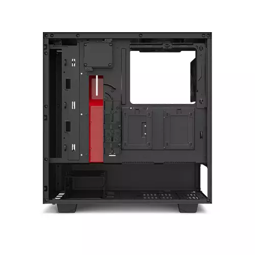 NZXT H510i Compact Mid-Tower RGB Gaming Case (Black/Red)-gallery-4