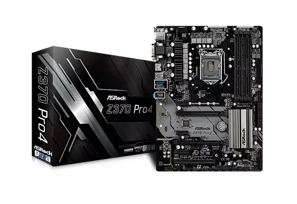 Asrock Z370 Pro4 USB 3.1 Intel 8th Gen Motherboard
