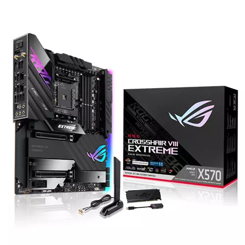 ASUS ROG CROSSHAIR VIII EXTREME AMD X570 EATX DDR4 WIFI GAMING MOTHERBOARD