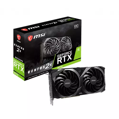 MSI GeForce RTX 3070 Ventus 2X OC LHR 8GB Graphics Card