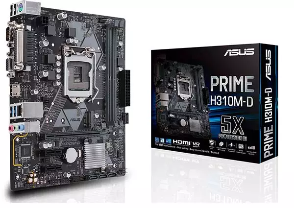 Asus Prime H310M-D LGA1151 DDR4 8th Gen Motherboard