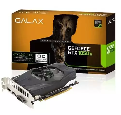 GALAX GeForce® GTX 1050 Ti OC 4 GB Graphics Card