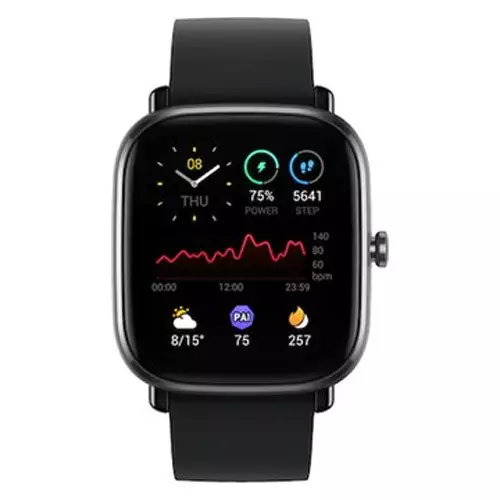 Amazfit GTS 2 mini Smartwatch Global Version (Black)-gallery-1