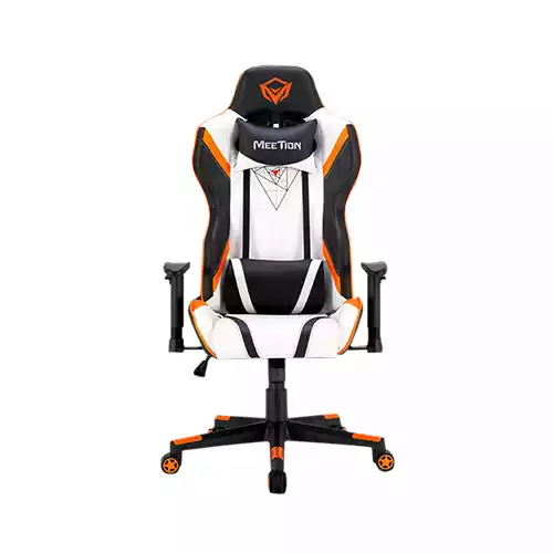 Meetion MT-CHR15 180 Degree Adjustable Backrest E-Sport Gaming Chair(White)