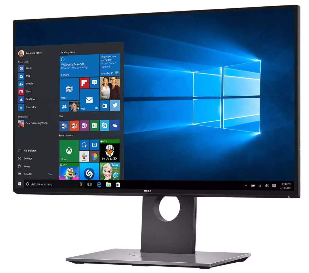 Dell U2417H UltraSharp 24 Inch FHD IPS LED Backlight LCD Monitor