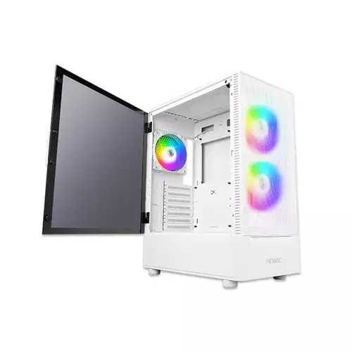 Antec NX410 Mid Tower ARGB Gaming Case (white)-gallery-2