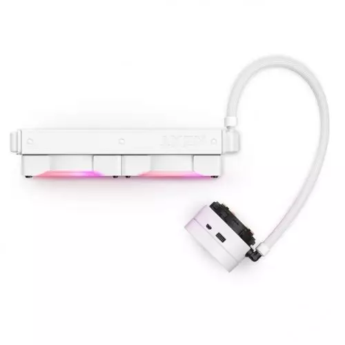 NZXT Kraken X53 RGB 240mm All in One Liquid CPU Cooler (White)-gallery-1