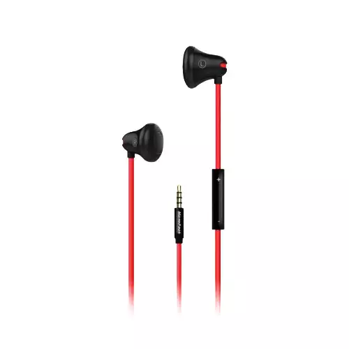 Micropack EM113 Black & Red Earphone-gallery-1