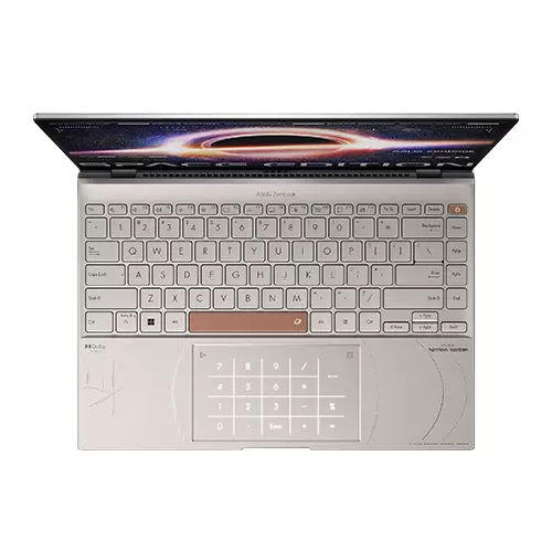 Asus Zenbook 14X OLED UX5401 14 inch 2.8K OLED 90Hz Display Core i7 12th Gen 16GB RAM 512GB SSD Laptop (Space Edition)-gallery-1