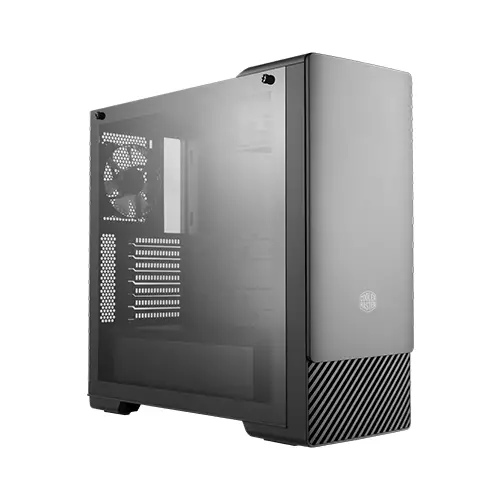 COOLER MASTER MASTERBOX E500 MID TOWER TEMPERED GLASS CASE WITH ODD