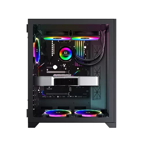 Xigmatek Aquarius S Tempered Glass ATX Gaming Case-gallery-1