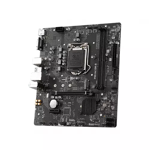 MSI Intel PRO H410M-B Micro-ATX Motherboard-gallery-1
