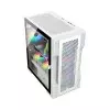1stPlayer T3 Mesh m-ATX Gaming Case (White)-gallery-3