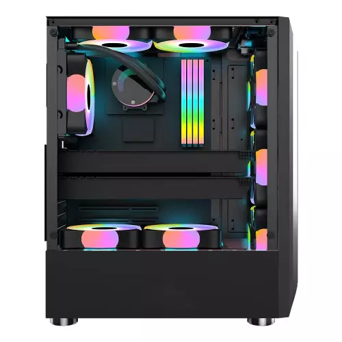 1stPlayer RB-3 ATX Gaming Case (Black)-gallery-1