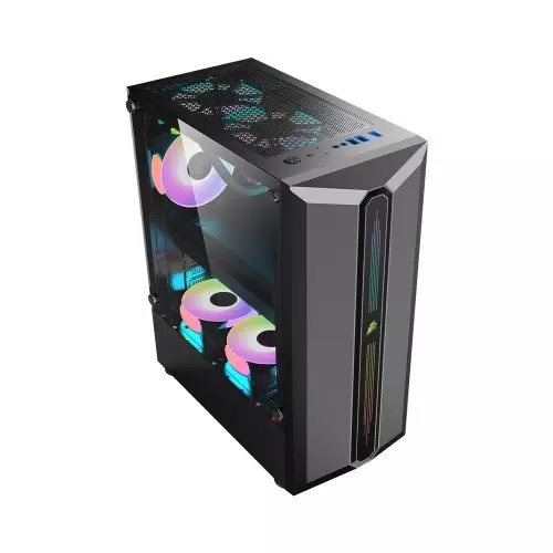 1stPlayer RB-3 ATX Gaming Case (Black)-gallery-2