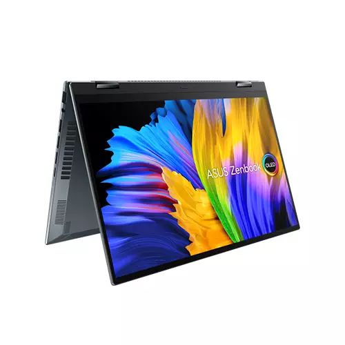 ASUS ZENBOOK 14 FLIP OLED UP5401EA 2.8K 90HZ TOUCH DISPLAY CORE I7 11TH GEN 16GB RAM 512GB SSD 2 IN 1 LAPTOP