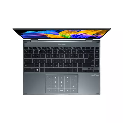 ASUS ZENBOOK 14 FLIP OLED UP5401EA 2.8K 90HZ TOUCH DISPLAY CORE I7 11TH GEN 16GB RAM 512GB SSD 2 IN 1 LAPTOP-gallery-3